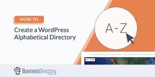 (numbers from zero to one hundred alphabetically sorted). How To Create A Wordpress Alphabetical Directory In 3 Steps