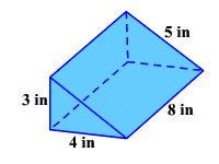 In general surface area is defined as the total area the surface of the object occupies. Surface Area Of A Prism