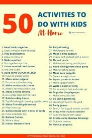 Balancing beam is easier to set up than you think. 50 Things To Do With Kids At Home Fun Indoor Activities