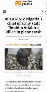 The burial rites of the late chief of army staff, lieutenant ibrahim attahiru, and other senior officers who lost their lives in an air mishap in kaduna. General Ibrahim Attahiru Flash Back New Chief Of Army Staff Ibrahim Attahiru Was Sacked By Buratai For Failing To Kill Shekau The Whistler Nigeria Still On Chief Of Army Staff