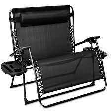 Sit back and rest easy as the caravan infinity zero gravity loveseat takes comfort to a new level. Livivo Love Seat Style Zero Gravity Lounger For 2 People