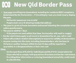 Queensland has introduced a new border travel declaration pass that will have to be completed by any travellers entering the state. Abc North Coast Border Passes Are No Longer Valid With Declaration Forms Replacing Them As Of Midday Today Here S What You Need To Know The Surprise Move Has Caught