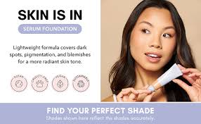 Amazon.com : Clover Skin Is In Serum Foundation