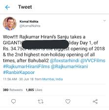 Saniâ„“ On Twitter Before Sanju 2009 Wanted 5days Rocket S Lifetime 2010 Dabangg 3days Aa Lifetime 2011 Ready Week Rockstar Lt 2012 Ett 5days Barfi Lt 2015 Bb Salman khan, sonakshi sinha, sonu sood, arbaaz khan, vinod khanna, dimple kapadia. twitter
