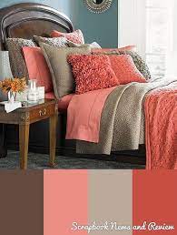 Its gold patterns on the wallpaper added a huge difference to the aura of the space. 43 Coral Bedroom Ideas Coral Bedroom Coral Interior Design