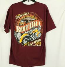 Boot Hill Saloon The Legendary Men S Red T Shirt Bike Week 2011 Size L Ebay In 2020 Bike Week Red Tshirt Mens Outfits