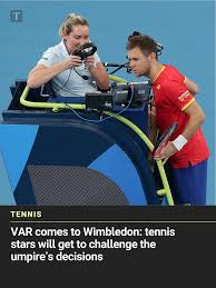At Wimbledon this summer, players will be able to ask for video reviews on  double bounces and controversial calls like the one that enraged Jack  Draper at Indian Wells Players will be
