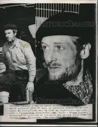 1953 Press Photo Klaas Koeten, Victor Abel Seaneterre Survivors Plane Crash