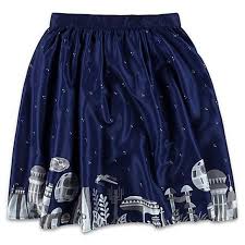 nwt disney parks star wars her universe skirt xs nwt