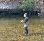 A TINY TRAVEL FISHING ROD CATCHES THE KING OF THE RIVER!