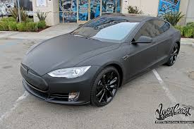 Panel was thicker than the one made in china. Tesla Model S Matte Black Wrap Wrapfolio