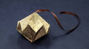 40 alternative christmas trees to try this year 40 photos. Paper Decorations Craft 3d Diamond For Diy Christmas Decorations Youtube