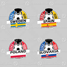 13 073 881 · обсуждают: Euro Cup 2020 Group E Country Icons Of Spain Poland Slovakia And Sweden Cihandemirok Com By Cidepix