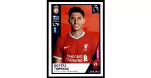 We did not find results for: Kostas Tsimikas Liverpool Premier League 2021 Sticker 358