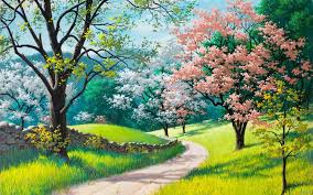A desktop wallpaper is highly customizable, and you can give yours a personal touch by adding your images (including your photos from a camera) or download beautiful pictures from the internet. Spring Scenes Wallpapers Top Free Spring Scenes Backgrounds Wallpaperaccess
