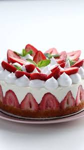 Easy Fraisier Recipe Food Videos Desserts Dessert Recipes Easy Fraisier Recipe