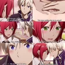 Zen And Shirayuki This Scene Though Snow White With The Red Hair Anime Snow Anime Shows