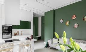 Grune Wand Im Wohnzimmer Ein Wahrer Eyecatcher In 2020 Wohnzimmer Streichen Moderne Wohnung Wohnzimmer