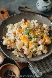 Add the cooled potatoes and toss gently. Creamy Chicken Potato Salad Omnivore S Cookbook
