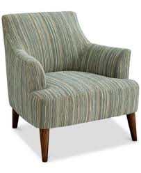 Lidia Fabric Accent Chair Created For Macy S Awesome Haven Green Accent Chairs Fabric Accent Chair Furniture