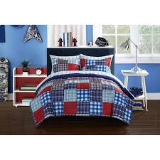 Nautical quilt comforter set twin striped. Cool Mainstays Kids Bedding Sets Kids Bedding Sets Toddler Comforter Sets Blue Bedding