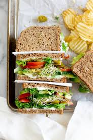 Fully Loaded Vegetable Sandwich Foodbyjonister