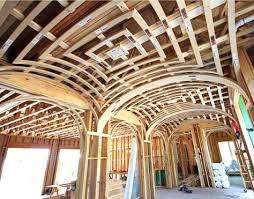 Groin Vault In 2019 Barrel Vault Ceiling Wooden Ceilings Barrel Ceiling