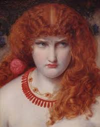 1198) Mary Emma Jones, also known as Miss Clive. Actress, model and  common-law wife of painter, illustrator and draughtsman Anthony Frederick  Augustus Sandys. They met in 1862, when she modeled for The