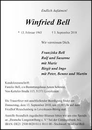 Susanne fröhlich de zum kleinen preis. Traueranzeigen Von Winfried Bell Wirtrauern