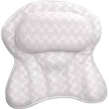 You don't need to hold the baby in the bathtub and worry about. Amazon Com Sierra Concepts Bath Pillow Spa Bathtub Ergonomic For Tub Neck Head Shoulder Pillows Support Cushion Headrest Luxury Soft 3d Mesh Strong Grip Suction Cups Soaking Large Paradise Beauty