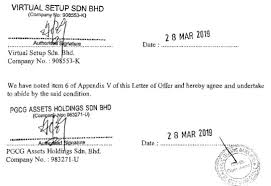 Address dataran otomobil seksyen 15 shah alam, 40200 selangor darul ehsan. Letter Of Offer Issued By Public Islamic Bank Berhad To Virtual Setup Sdn Bhd Effective March