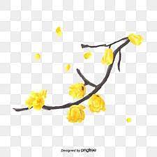 Yellow Beautiful Flower Bees Flower Illustration Yellow Aesthetic Flower Png Images