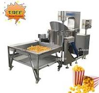 Commercial Automatic Industrial Mushroom Electromagnetic Popcorn Machine  Price with Stirrer