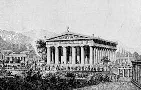 Der zeustempel von olympia war der dominierende bau im olympischen heiligtum und wurde in den jahren von etwa 480/470 bis 456 v. Zeustempel Olympia Wikiwand