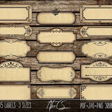 printable blank labels ancient map add text vintage map grunge etsy
