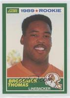 Broderick Thomas Rookie Card Football Cards
