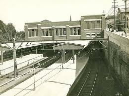 North Sydney Railway Station From Walker Street Footbridge State Records Of Nsw North Sydney Footbridge Railway Station