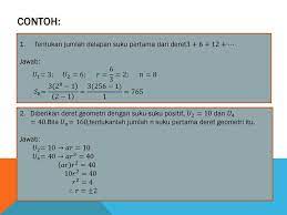 Beda dari deret tersebut adalah…. Bab 6 Barisan Dan Deret Ppt Download