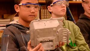 Foundry in a Box project at Washington Jr High School in Manitowoc