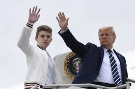 Barron trump is making headlines after photos surfaced of him towering over his mother, former barron, who is now 15, looked to be significantly taller than melania, with some speculating trump's. Barron Trump Was Positive For The Coronavirus And Is Now Negative First Lady Says Los Angeles Times