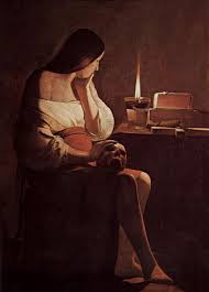 Mary magdalene, sometimes called mary of magdala, or simply the magdalene or the madeleine, was a woman who, according to the four canonical gospels, . Mary Magdalene With Oil Lamp 1630 1635 Georges De La Tour Wikiart Org