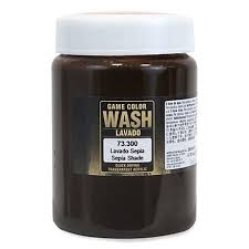 Ships from and sold by cobb co. Vallejo Game Dipping Formula Wash Sepia Shade 200ml Blasterparts Com