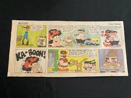 12 MOOSE MILLER by Bob Weber Lot of 9 Sunday Third Page Comic Strips 1972 |  eBay