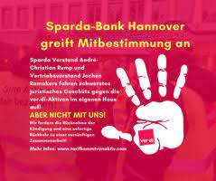 Sollten sie ihr konto bei uns kündigen, erhalten sie die 52. Sparda Bank Hannover Kundigt Ver Di Aktive Petition Gegen Die Kundigung Des Stellv Gesamtbetriebsratsvorsitzenden Detlev H Labournet Germany