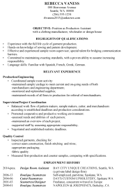 Following is a sample cover letter for fashion production assistant position. Garment Inspector Cover Letter July 2021