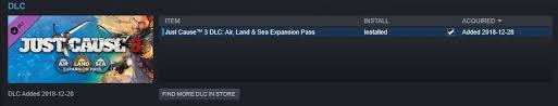 How to install the dlc packer. Just Cause 3 Someone Please Explain To Me How The Air Land Sea Expansion Pass Dlc Works Steam Justcause