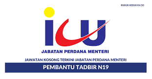Www.facebook.com/jab.perdanamenteri twitter sallehhuddin bin hassan, timbalan ketua setiausaha kanan (tksuk) jabatan perdana menteri (jpm) telah berbesar hati mempengerusikan. Jawatan Kosong Terkini Jabatan Perdana Menteri Icu Jpm Pembantu Tadbir N19 Kerja Kosong Kerajaan Swasta