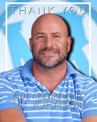 Happy retirement Mr. Johnson! Jeff Johnson helped open Mountain Range High  School in 2006. As an original faculty member, Mr. Johnson served as an AP  Literature instructor, the school's first swim coach,