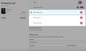 It's also nice just to have a backup card on apple pay, in the odd event the first one fails for some reason or another. Klarna Ecwid Help Center