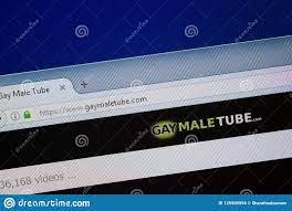 Ryazan, Russia - September 09, 2018: Homepage of Gay Male Tube Website on  the Display of PC, Url - GayMaleTube.com Editorial Stock Image - Image of  sign, internet: 125905994
